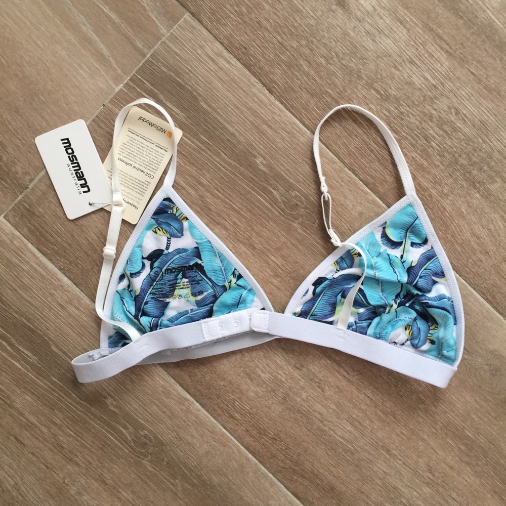 Palm leaf triangle Bralette - Picture 4 of 5